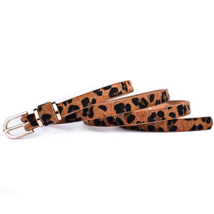 Cinturón de cuero ajustado para mujer Adorno de cintura o caderas de color sólido 10 tamaños 1,5 cm de ancho Cintura de leopardo Fajín para damas y niñas